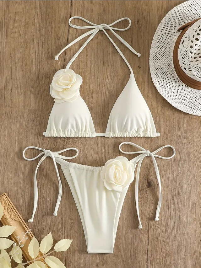 ZOE Rose Bikini Set