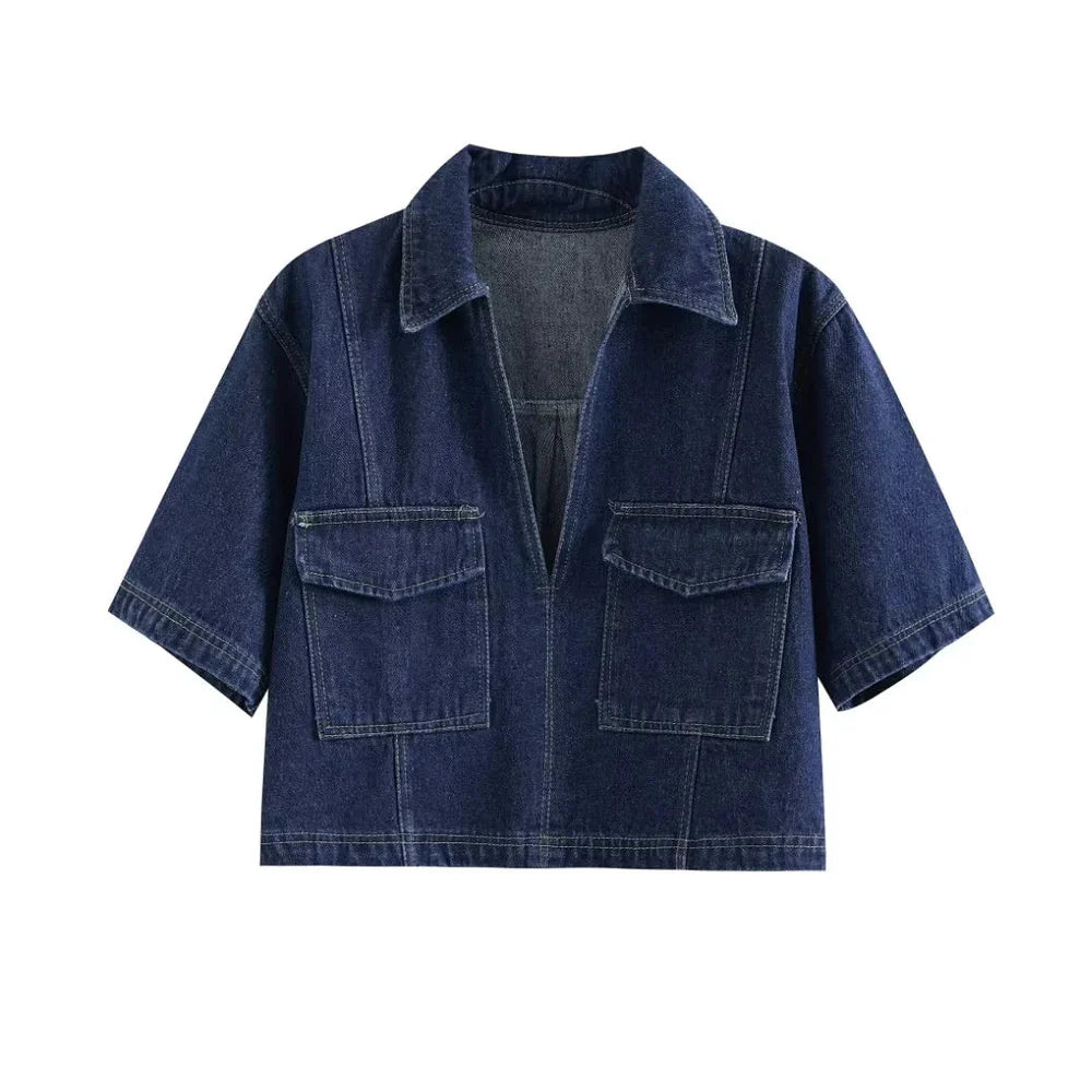 VINTAGE DENIM - ZWEITEILER HOSENROCK