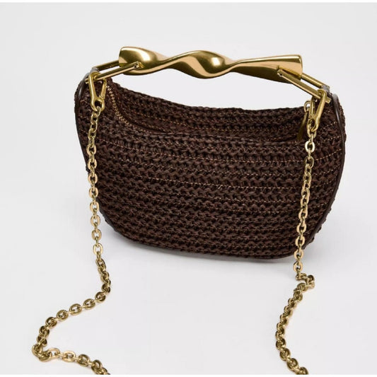 Mini Luxus Schultertasche