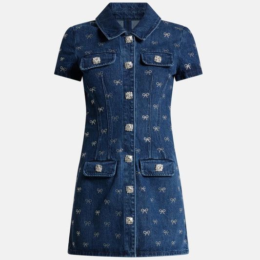 DENIM-KLEID